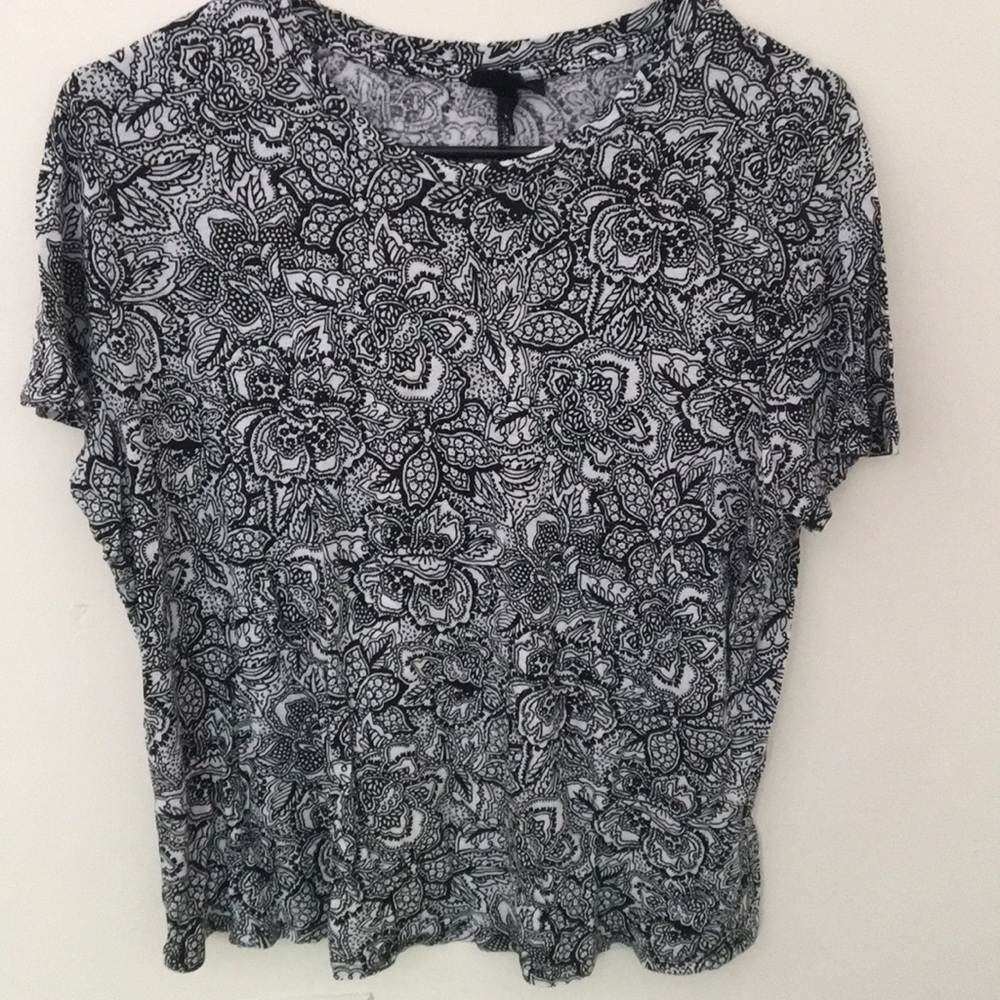 Slowly flowered blouse